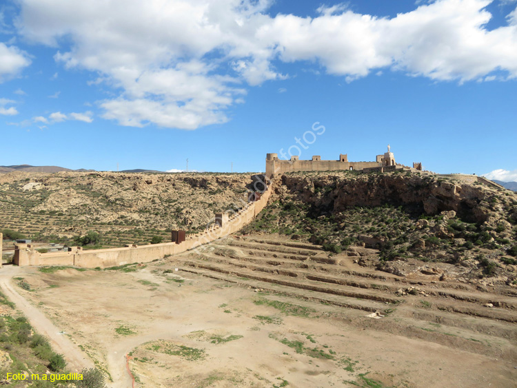 ALMERIA (230) Desde la ALCAZABA - Muralla de Jayran