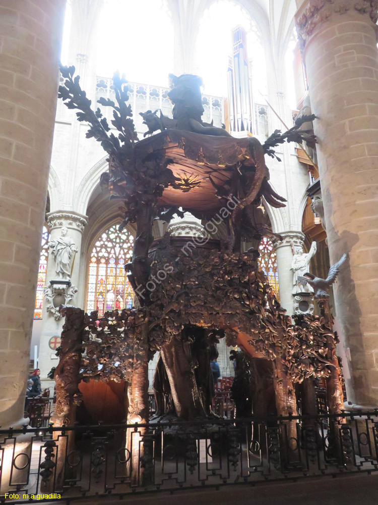 BRUSELAS (320) Catedral de San Miguel y Santa Gudula