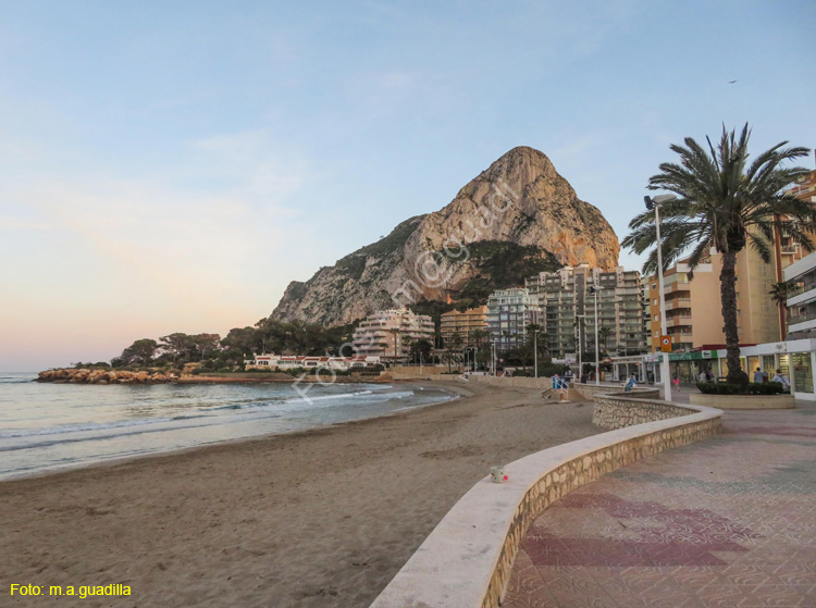 CALPE (101) Playa de la Fossa - Peñon de Ifach