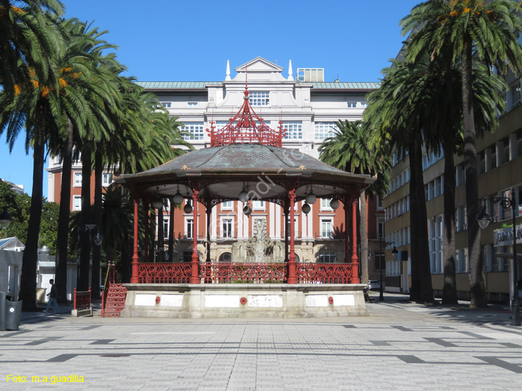 LA CORUÑA (195) Quiosco de Musica