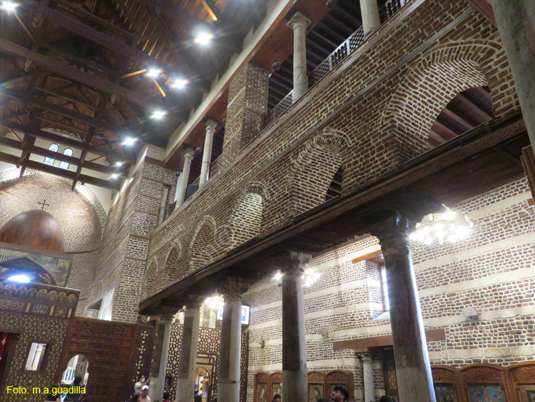 EL CAIRO (268) Barrio Copto - Iglesia de San Jorge - de la Sagrada Familia.