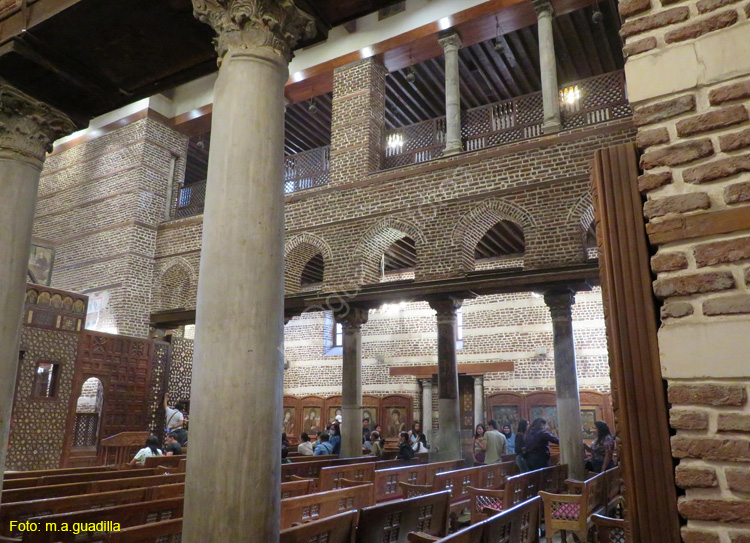 EL CAIRO (269) Barrio Copto - Iglesia de San Jorge - de la Sagrada Familia.