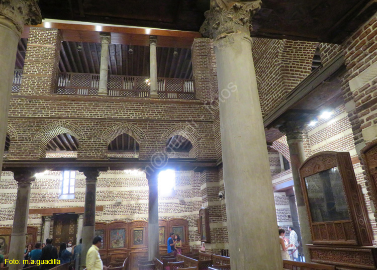 EL CAIRO (270) Barrio Copto - Iglesia de San Jorge - de la Sagrada Familia.