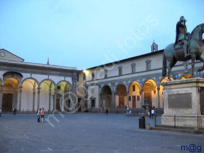 041 Italia - FLORENCIA -  Plaza Anunziatta