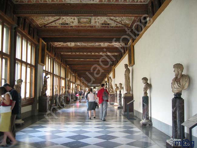 080 Italia - FLORENCIA Galeria Uffizi