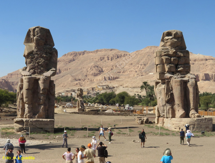 LUXOR (268) VALLE DE LOS REYES - Colosos de Memnon