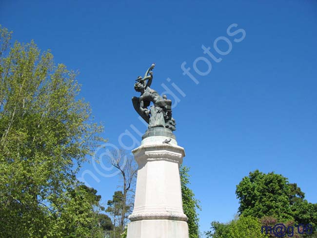 Madrid - Parque del Retiro - Angel Caido 060