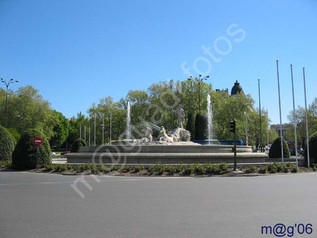 Madrid - Plaza de Canovas del Castillo - Fuente de Neptuno 031