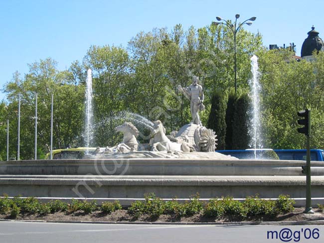 Madrid - Plaza de Canovas del Castillo - Fuente de Neptuno 032