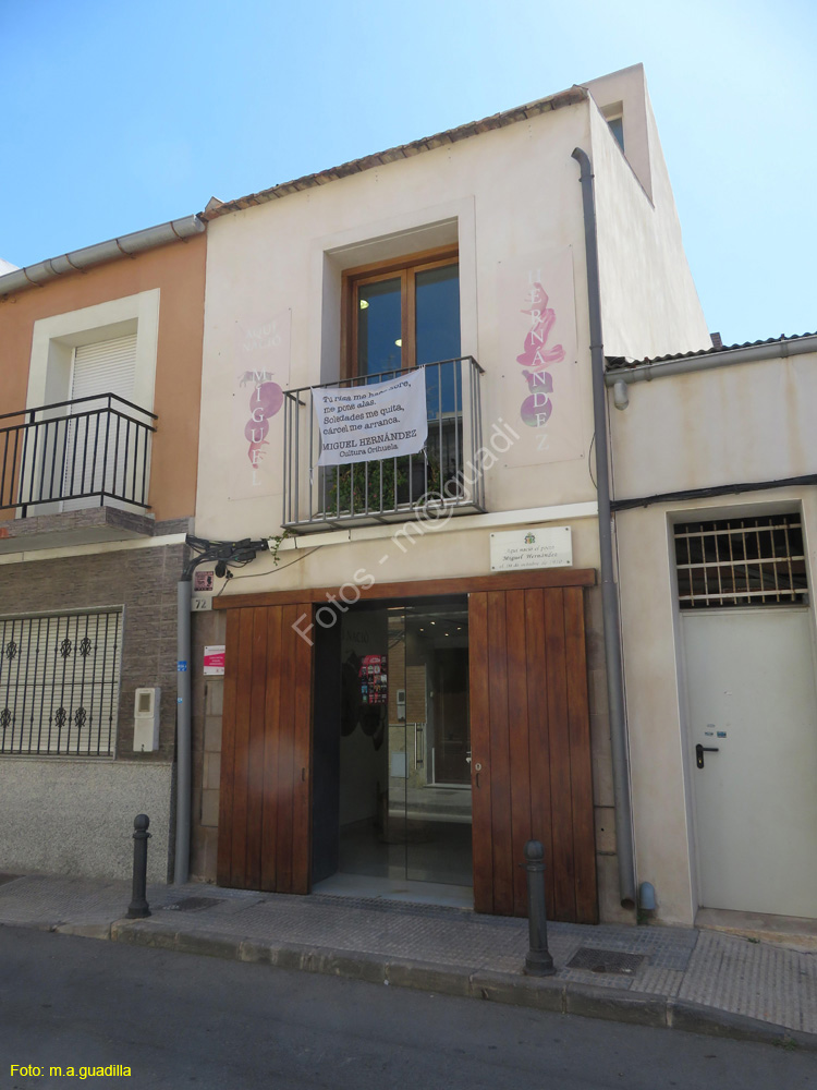 ORIHUELA (246) Casa natal de Miguel Hernandez