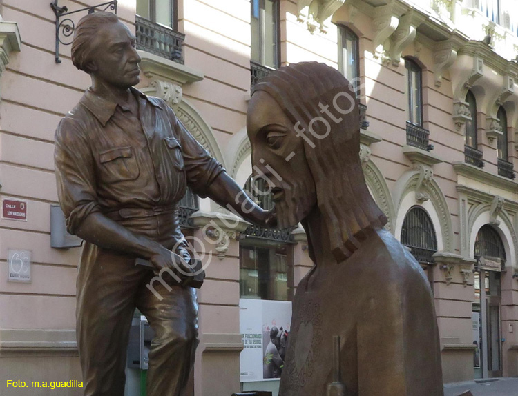 PALENCIA (156) Calle Mayor - Monumento a Victorio Macho