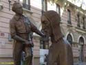 PALENCIA (156) Calle Mayor - Monumento a Victorio Macho