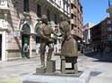 PALENCIA (157) Calle Mayor - Monumento a Victorio Macho