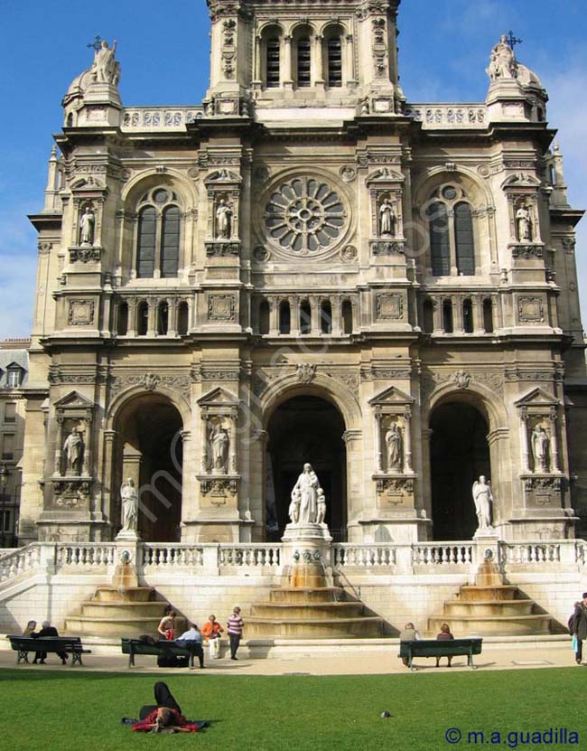 PARIS 049 Eglise de la Trinite