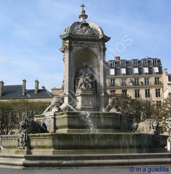 PARIS 097 Fuente de los cuatro obispos