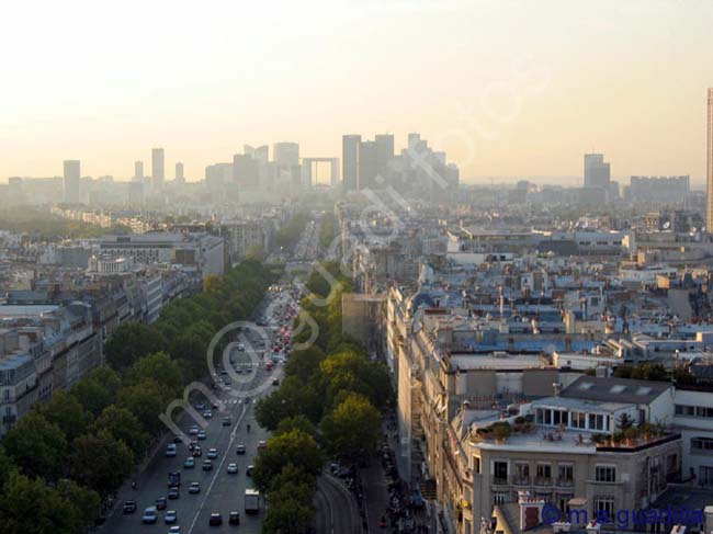 PARIS 298 Desde Arc de Triomphe