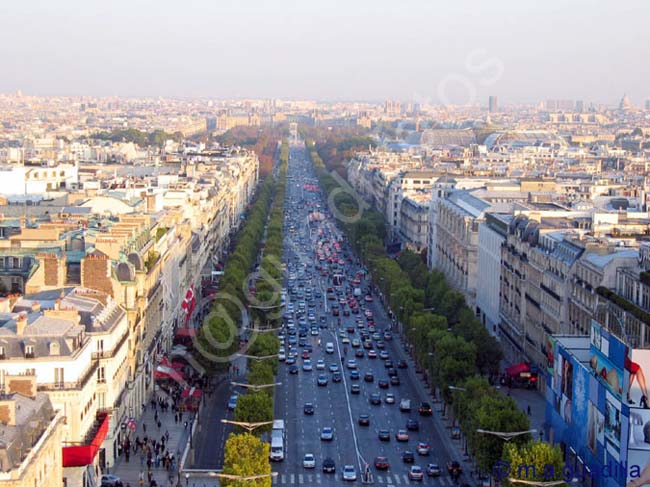 PARIS 299 Desde Arc de Triomphe