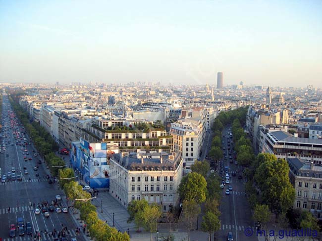 PARIS 303 Desde Arc de Triomphe