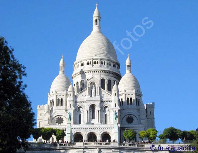 PARIS 327 Basilique du Sacre Coeur de Montmartre