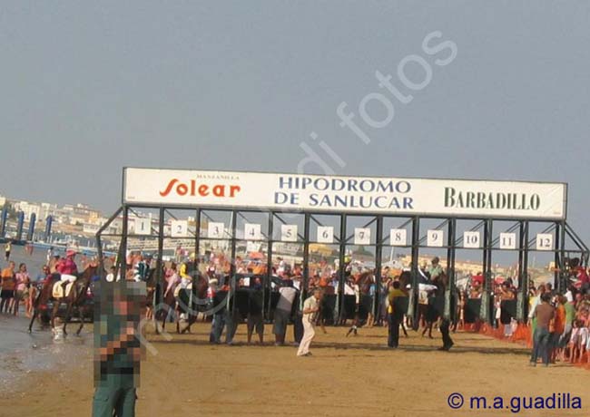 SANLUCAR DE BARRAMEDA 140 CARRERAS DE CABALLOS