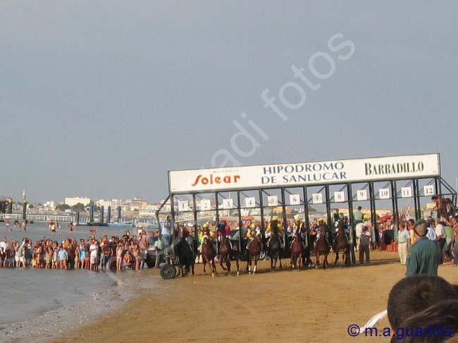 SANLUCAR DE BARRAMEDA 142 CARRERAS DE CABALLOS