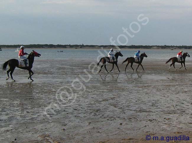 SANLUCAR DE BARRAMEDA 144 CARRERAS DE CABALLOS