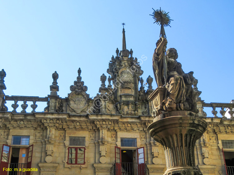 SANTIAGO DE COMPOSTELA (138) Plaza de las Platerias - Fuente de los Caballos