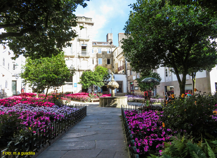 SANTIAGO DE COMPOSTELA (149) Plaza Fonseca