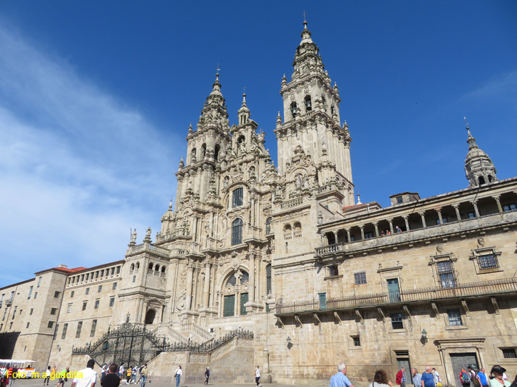 SANTIAGO DE COMPOSTELA (167) Plaza del Obradoiro - Catedral