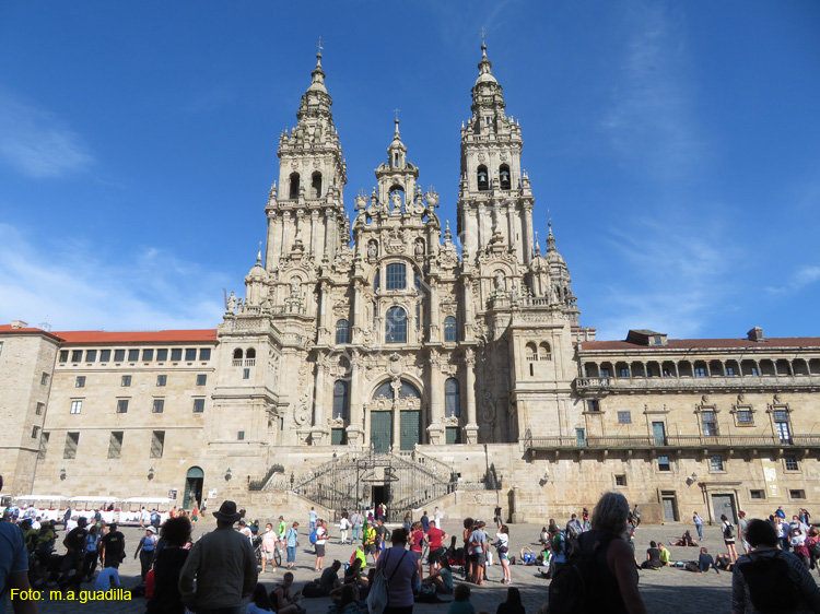 SANTIAGO DE COMPOSTELA (180) Plaza del Obradoiro - Catedral