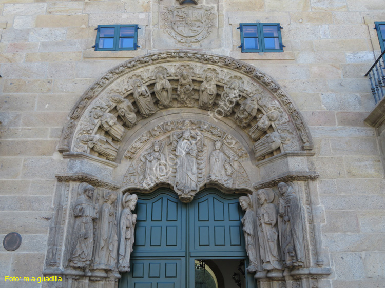 SANTIAGO DE COMPOSTELA (203) Plaza del Obradoiro - Colegio de San Jeronimo