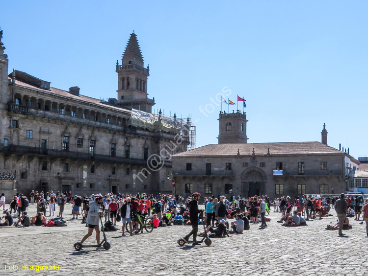 SANTIAGO DE COMPOSTELA (207) Plaza del Obradoiro