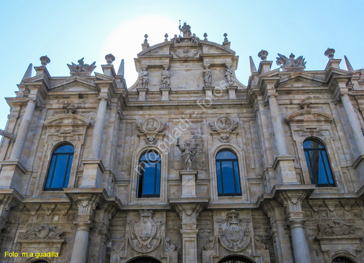 SANTIAGO DE COMPOSTELA (314) Catedral Fachada de la AzabacherIa