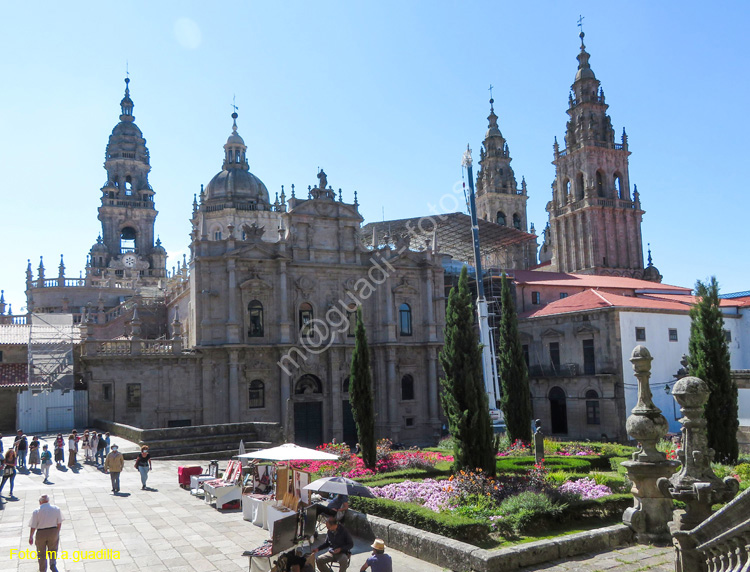 SANTIAGO DE COMPOSTELA (316) Catedral Fachada de la AzabacherIa