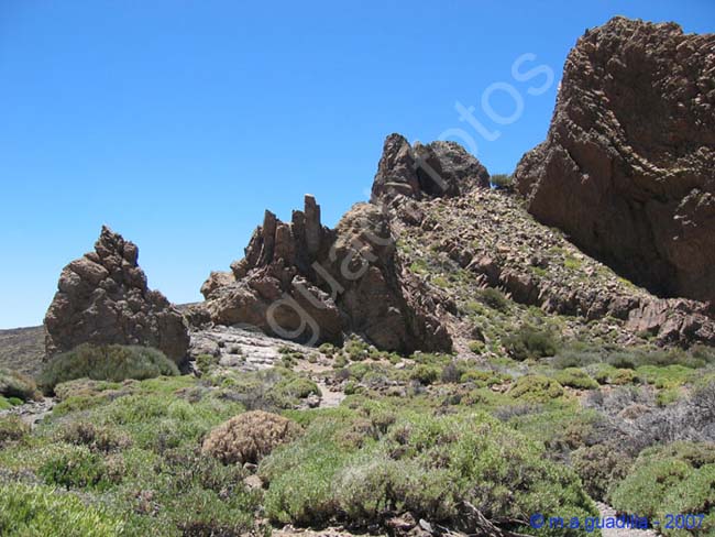 EL TEIDE - TENERIFE 053 Roques de Garcia