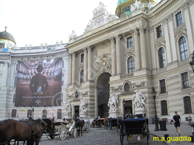 VIENA - Hofburg 005 - Puerta de San Miguel