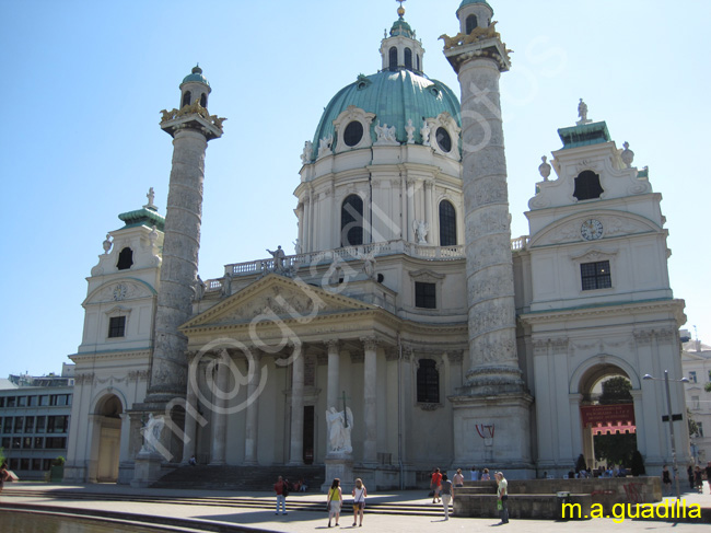 VIENA - Iglesia de san Carlos Borromeo 053