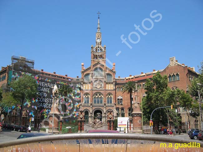 BARCELONA 112 Hospital de la Santa Creu i Sant Pau