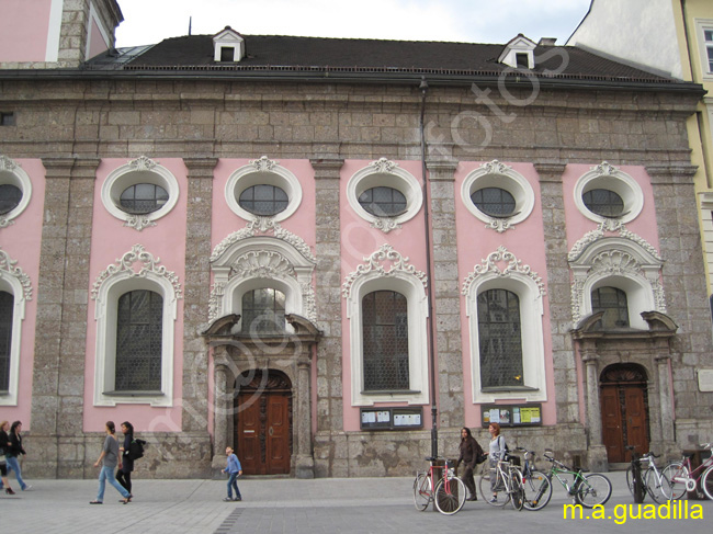 INNSBRUCK - Maria Theresien Strasse 004 - Iglesia del Hospital