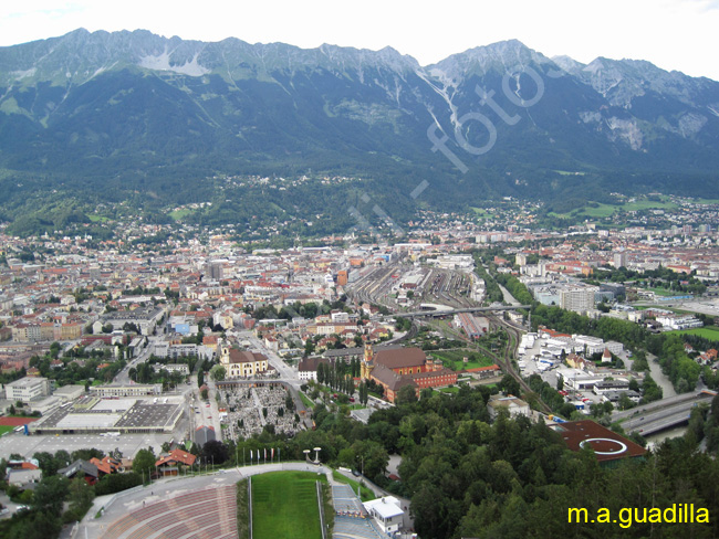 INNSBRUCK - Trampolin de saltos Bergisel 012