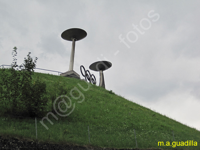 INNSBRUCK - Trampolin de saltos Bergisel 023