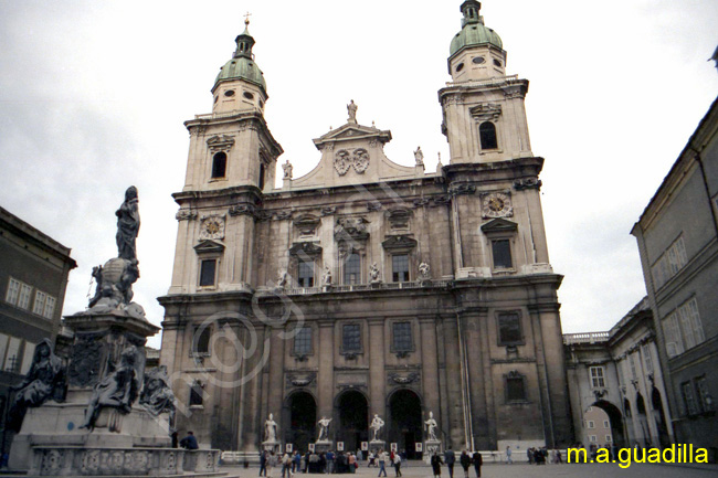 SALZBURGO - Catedral 026 - 1987