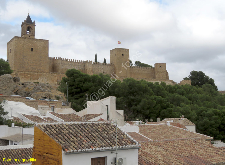 ANTEQUERA (201) Alcazaba desde la Plaza Portichuelo
