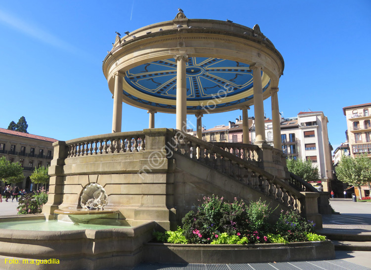 PAMPLONA (124) Templete de Musica - Plaza del Castillo