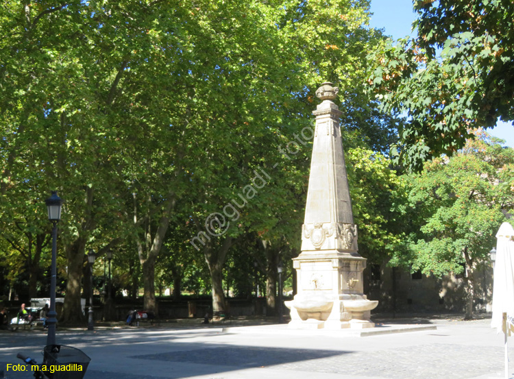 PAMPLONA (210) Fuente de la Plaza de Recoletas