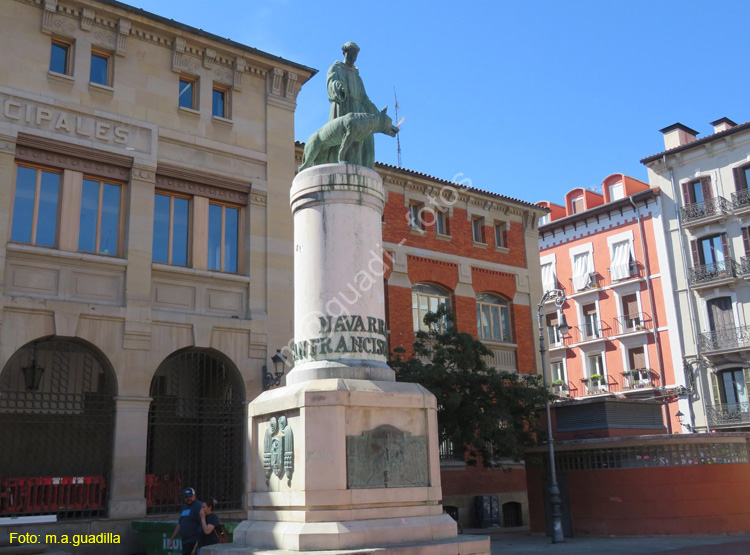 PAMPLONA (286) Monumento a San Francisco