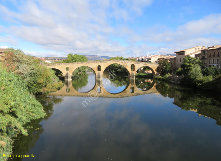 PUENTE LA REINA (104) Puente Romanico
