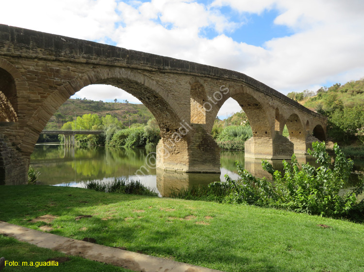 PUENTE LA REINA (105) Puente Romanico