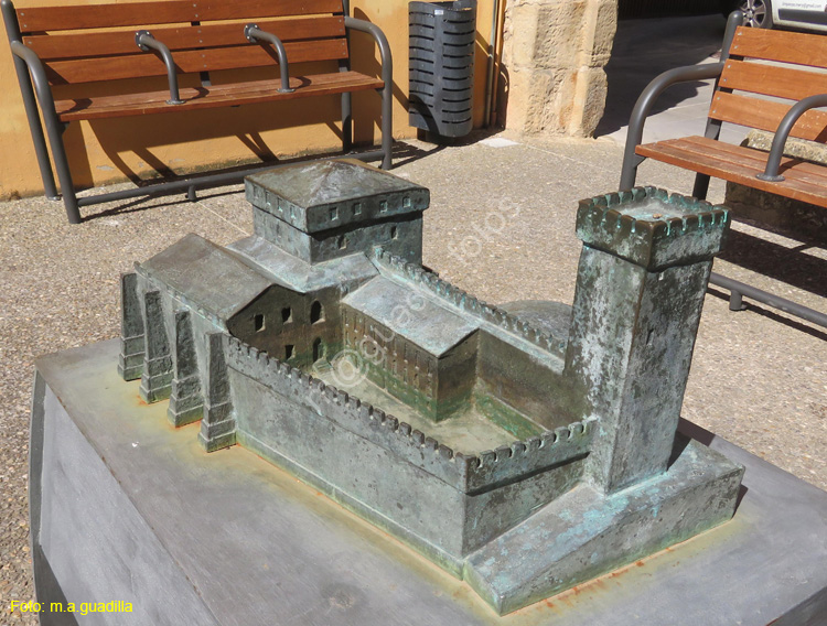 VIANA (222) Maqueta Castillo - Plaza del Coso